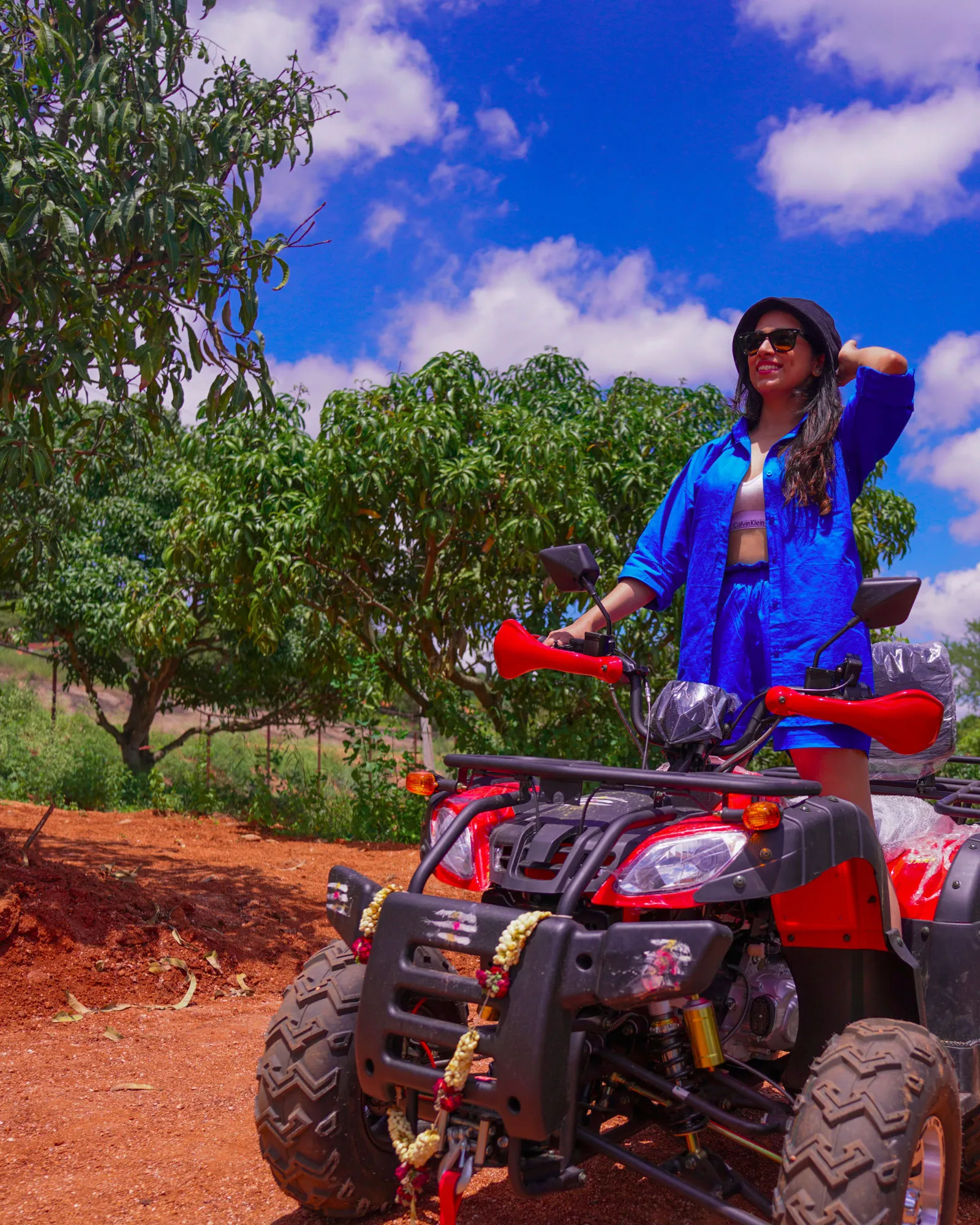 All Terrain Vehicle Offroad Track Driving